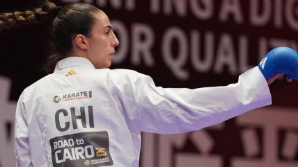   Valentina Toro avanzó a la final en el Karate 1 Premier League de Rabat 