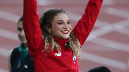   Martina Weil rompió su récord nacional de 400 metros en Estocolmo 