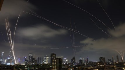  Irán lanzó nuevo ataque con misiles contra Israel: No se reporten heridos o daños  