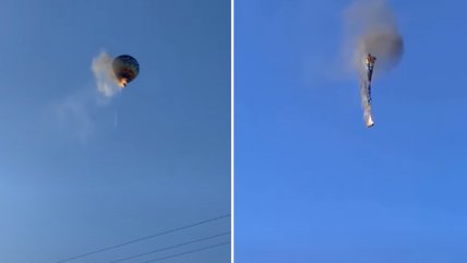  Brasil: Se incendió globo aerostático con 21 pasajeros y hay al menos ocho muertos  