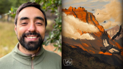   Geólogo aisenino usa la ilustración científica para difundir sus conocimientos 