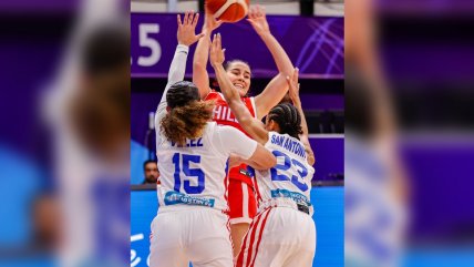   Chile se despidió de la AmeriCup Femenina con dura derrota ante Puerto Rico 