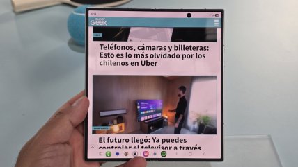  Samsung presentó el smartphone plegable más delgado y liviano del mundo  