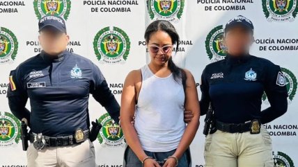   Colombia capturó a mujer cuya extradición fue solicitada por la Justicia chilena 