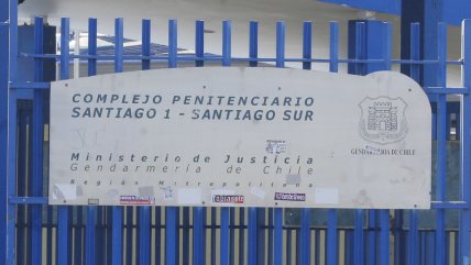   Gendarmería frustró plan de fuga en la cárcel Santiago 1 