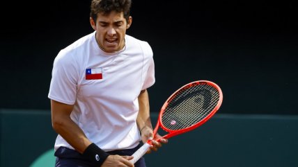   El trabajado triunfo de Cristian Garin ante el luxemburgués Gil García 