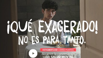   Gobierno lanzó inédita campaña de salud mental: 