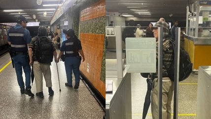   Tras diversas denuncias: Metro expulsa nuevamente al 