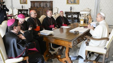   León XIV recibió en Roma a obispos de la Conferencia Episcopal de Chile 