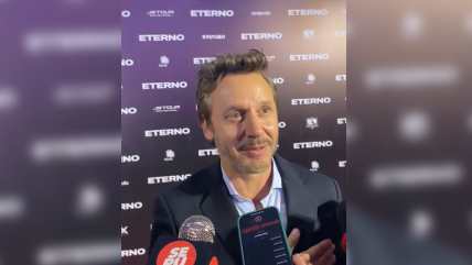   Benjamín Vicuña destacó la leyenda de David Arellano en el Avant Premiere de 