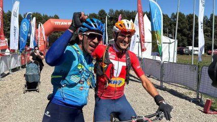   Chileno José Luis Rodríguez se quedó con la tercera etapa de la Titan Forest Patagonia 