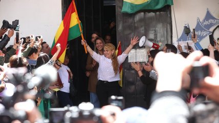   Expresidenta Jeanine Áñez salió de la cárcel tras cuatro años y ocho meses 