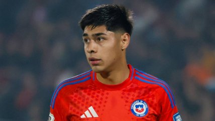   Darío Osorio definió de gran manera y puso el 2-1 para Chile sobre Perú 