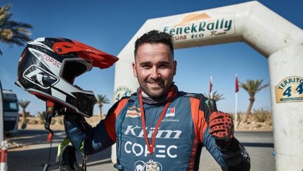   Tomás de Gavardo se coronó campeón del Fenek Rally de Marruecos 