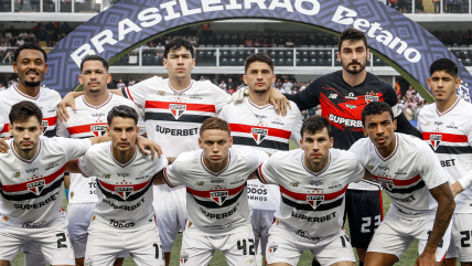   Gonzalo Tapia sumó titularidad en la victoria de Sao Paulo sobre Juventude 