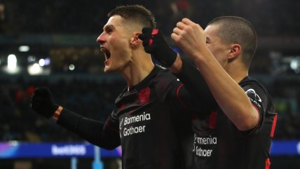   Bayer Leverkusen sorprendió con golazos en triunfo sobre Manchester City en la Champions 