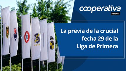   Cooperativa Deportes: La previa de la crucial fecha 29 de la Liga de Primera 