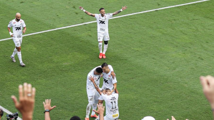   Santos de Neymar venció a Cruzeiro para evitar el descenso y meterse en la Sudamericana 