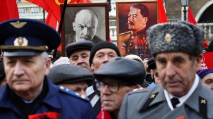   Así se conmemoraron los 100 años de la Revolución Rusa 