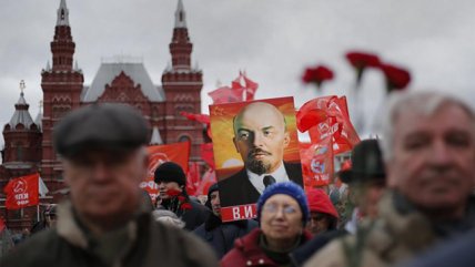  Comunismo ruso conmemora 148 años del nacimiento de Lenin  