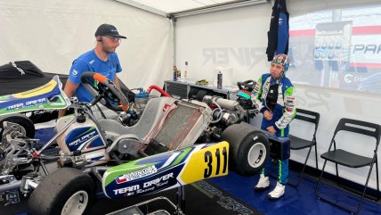   Chileno Izko Alonso apuesta por el karting europeo para alcanzar la élite del automovilismo 