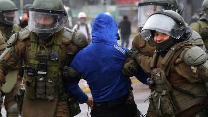  Día de los Trabajadores: Carabineros informó 35 detenidos a nivel nacional  