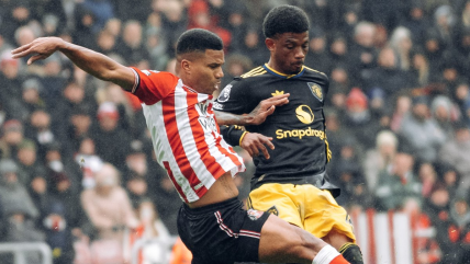   Manchester United igualó sin goles ante Sunderland y vio frenada su racha de triunfos 