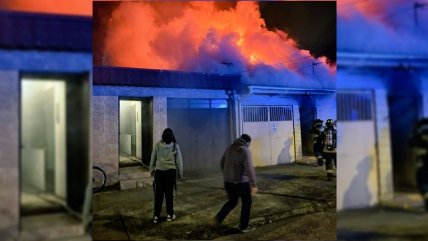   Tres ancianos murieron en un incendio en San Joaquín: Tenían 84, 89 y 90 años 
