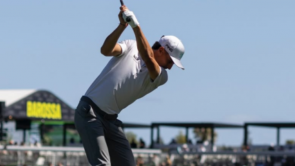  Joaquín Niemann recuperó terreno de cara al cierre del PGA Championship 