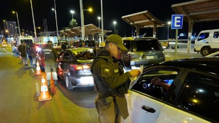   Masivo operativo nocturno con cierre de locales en Antofagasta 