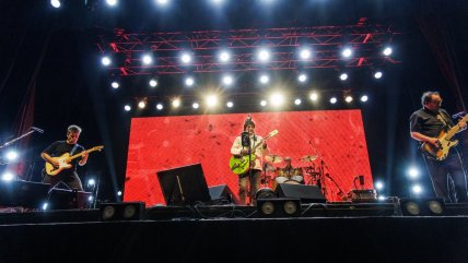   Los Tres debutó en vivo 