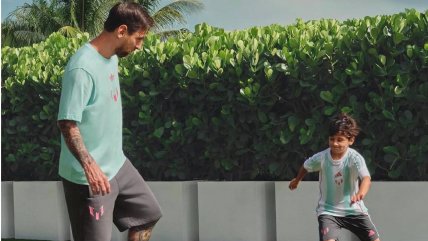   [VIDEO] El golazo del hijo de Messi que se hizo viral en redes sociales 
