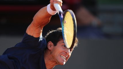   Cristian Garin chocó con la inspiración de Tien y dijo adiós a Roland Garros 