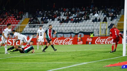   [VIDEO] Nelson Da Silva anotó un golazo de chilena para el empate de Palestino ante Riestra 