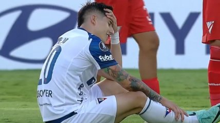   Fernando Cornejo salió lesionado en duelo de Liga de Quito en la Copa Libertadores 