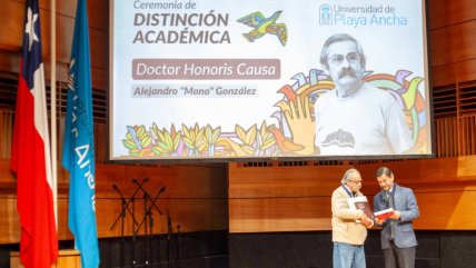   UPLA invistió al muralista Alejandro 