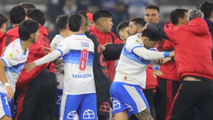   Bernedo, González, Sosa y Méndez fueron citados por incidentes tras el UC-Colo Colo 