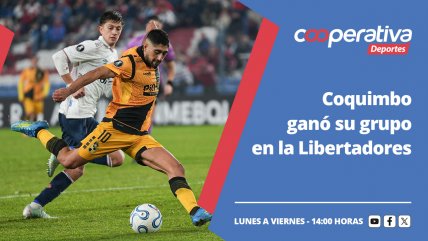   Cooperativa Deportes: Coquimbo ganó su grupo en la Libertadores 